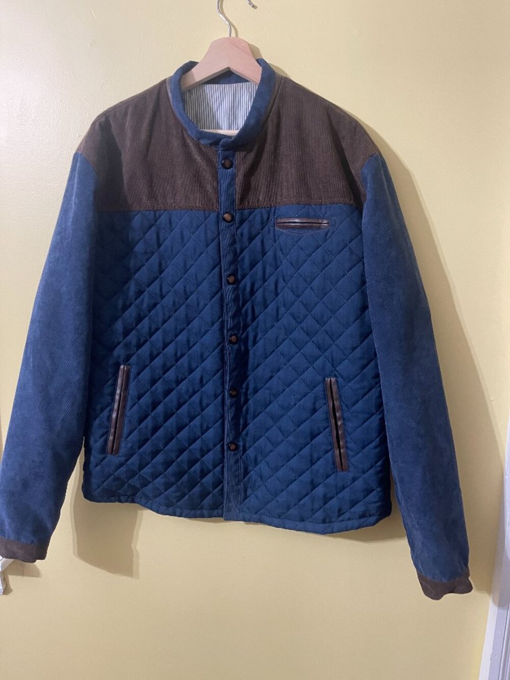 M Diamond Quilted Jacket